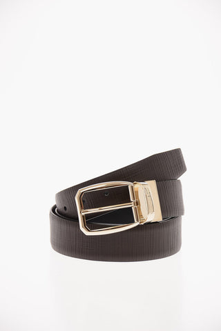 EZ LUXURY Reversible Leather Belt 35mm