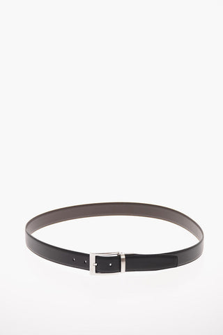 ZZEGNA Leather Reversible Belt 30mm
