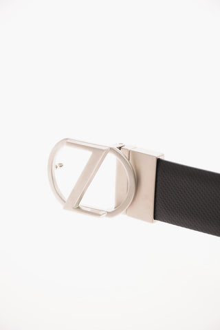 ZZEGNA  Leather Reversible Belt 35mm