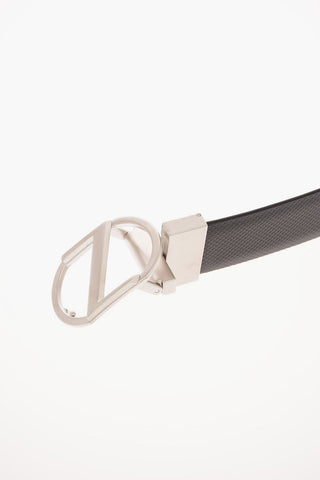 ZZEGNA  Leather Reversible Belt 35mm