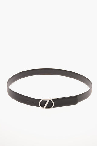 ZZEGNA  Leather Reversible Belt 35mm