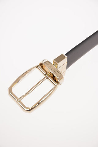 EZ LUXURY Reversible Leather Belt 35mm