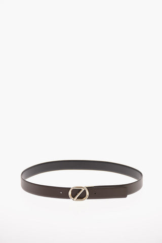 ZZEGNA Leather Reversible Belt 30mm