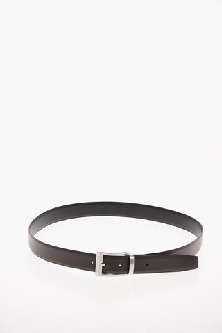 ZZEGNA Leather Reversible Belt 30mm