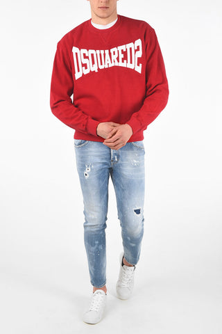 Felpa COOL FIT Girocollo con Stampa Logo