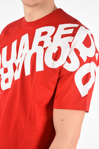 Logo-Print Jersey SLOUCH FIT T-shirt