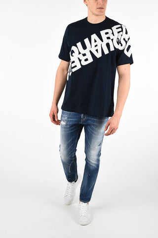 printed logo SLOUCH FIT T-shirt