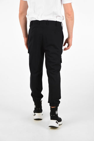 Hidden Closure Slim Fit Utility Pants