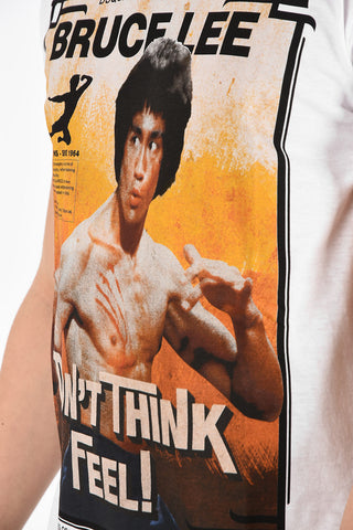 Bruce Lee- Print FAT DAN FIT T-shirt