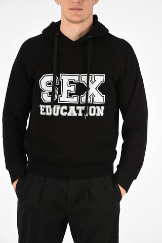 Easy Fit SEX EDUCATION Hoodie with Maxi Pocket