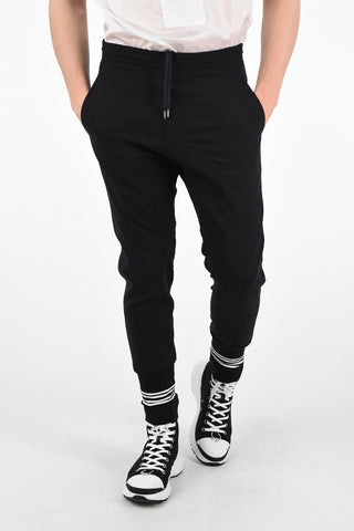 Slouch Fit Low Waist Joggers with Elastc Ankle Band