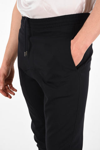 Slouch Fit Low Waist Joggers with Elastc Ankle Band