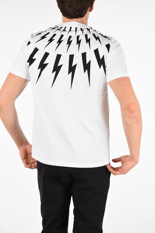 Cotton THUNDERBOLT Slim Fit T-Shirt