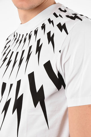 Cotton THUNDERBOLT Slim Fit T-Shirt
