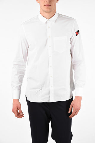 Camicia Loose Fit con Taschino a Toppa  