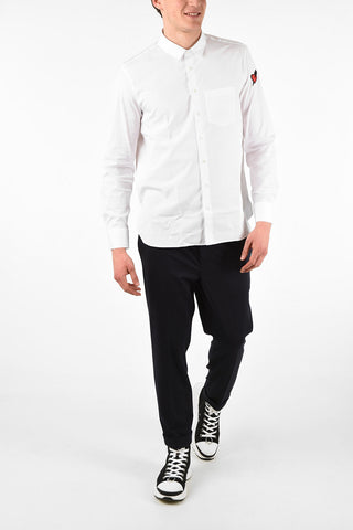 Camicia Loose Fit con Taschino a Toppa  