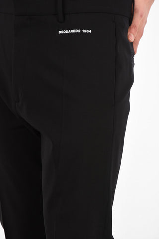 Low-Waist Jetted Pocket CIGARETTE FIT Pants