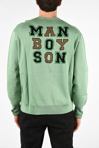 Box Fit MAN BOY SON Crewneck Sweater
