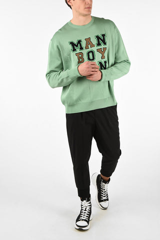 Box Fit MAN BOY SON Crewneck Sweater