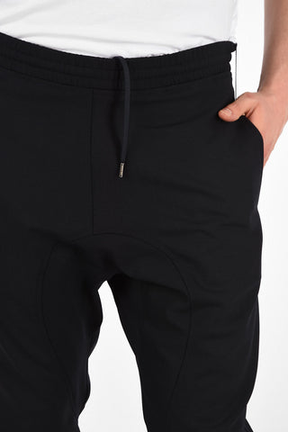 Slouch Fit Low Waist Joggers with Elastc Ankle Band