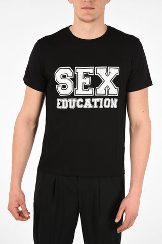 Printed SEX EDUCATION Loose Fit T-Shirt