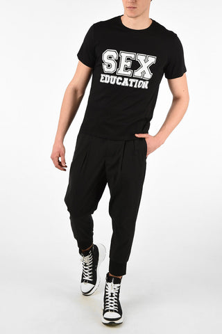 Printed SEX EDUCATION Loose Fit T-Shirt