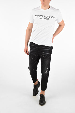 Jersey COOL FIT T-shirt with Logo-Print