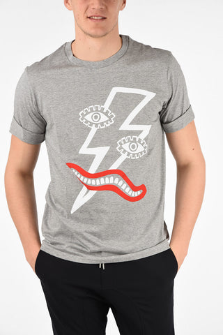 T-Shirt Loose Fit SURREALIST BOLT in Cotone