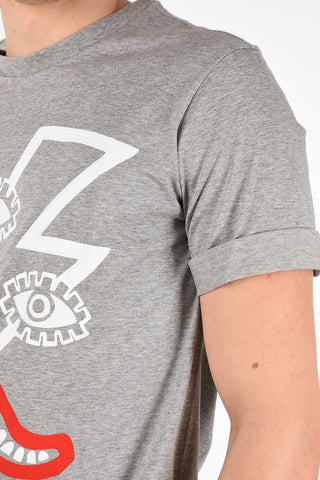 T-Shirt Loose Fit SURREALIST BOLT in Cotone