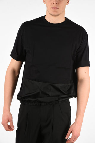 Easy Fit T-Shirt with Elastic Waist Band