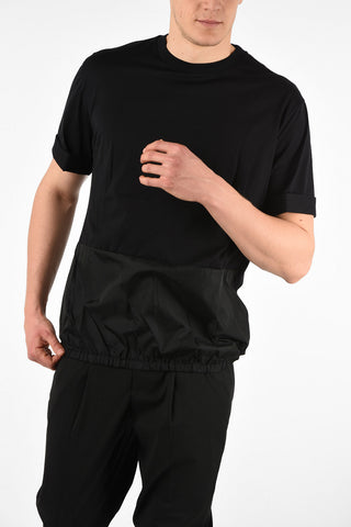 Easy Fit T-Shirt with Elastic Waist Band