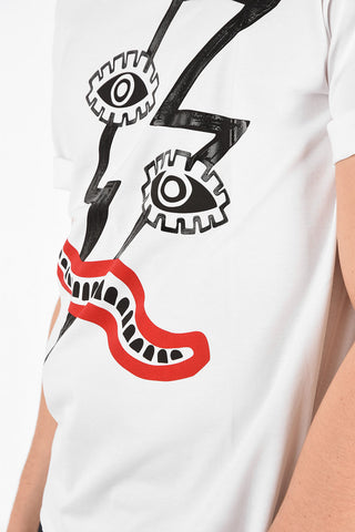 T-Shirt Loose Fit SURREALIST BOLT in Cotone