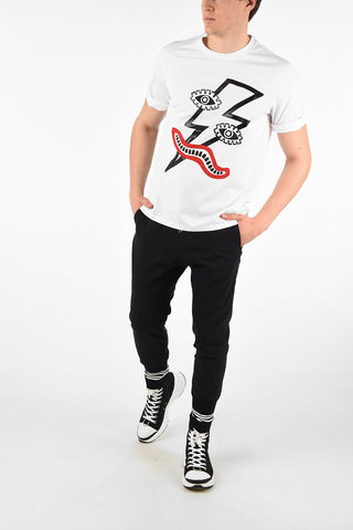 T-Shirt Loose Fit SURREALIST BOLT in Cotone