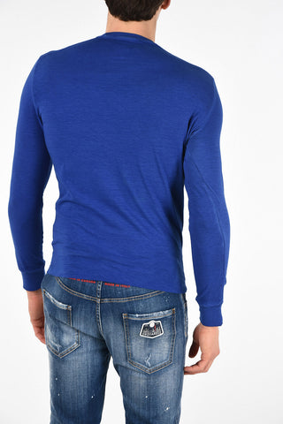 Logo-Print Long Sleeve SURF FIT T-shirt