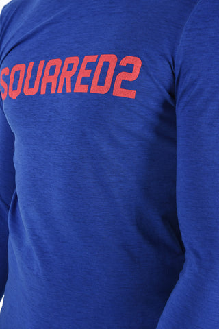 Logo-Print Long Sleeve SURF FIT T-shirt