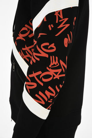 Full Zip MODERNIST GRAFFITI Hoodie