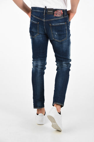 15cm Stonewashed Cropped SEXY MERCURY Jeans