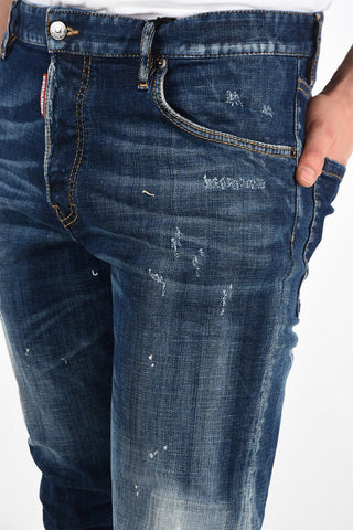15cm Stonewashed Cropped SEXY MERCURY Jeans