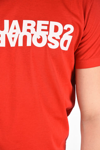printed logo SLOUCH FIT T-shirt