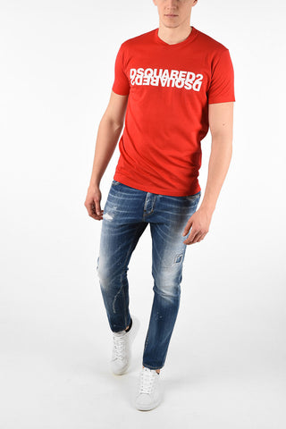 printed logo SLOUCH FIT T-shirt