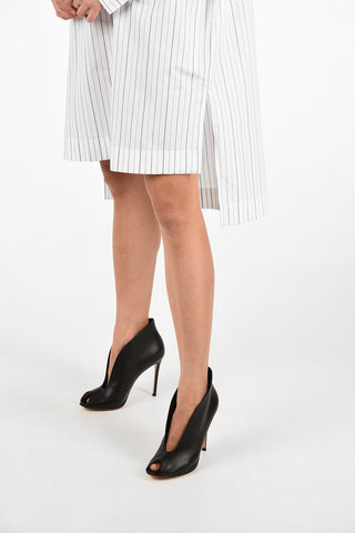 Striped Men's Loose fIt Asymmetric Dress
