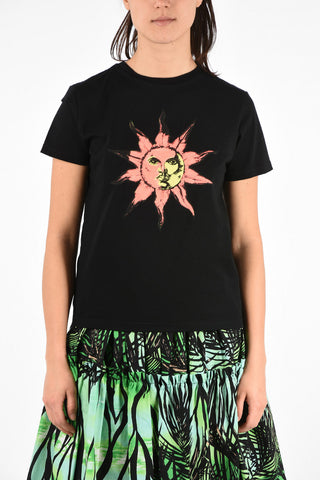printed-sun T-shirt
