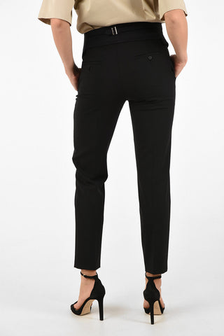High Waist Men's Slim Fit Pants