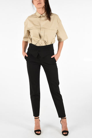 High Waist Men's Slim Fit Pants