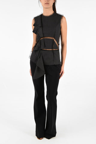 MM4 Asymmetric Top With Sheer Details