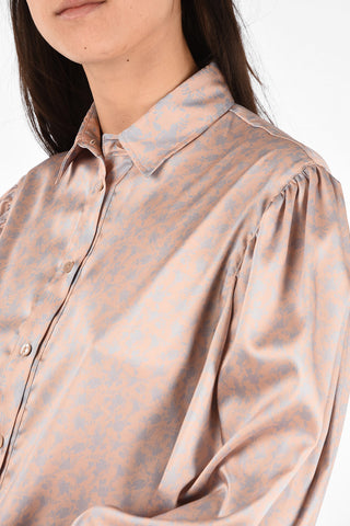 Roses-Print Shirt