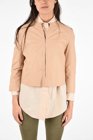 Cropped Leather Jacket