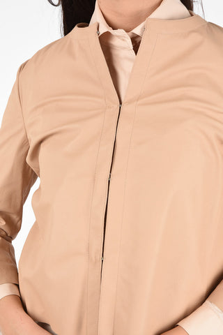 Cropped Leather Jacket