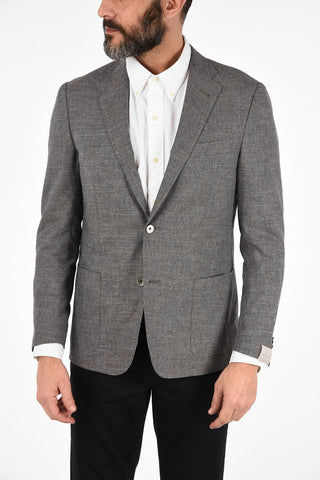 half lining side vents 2-button GATE blazer