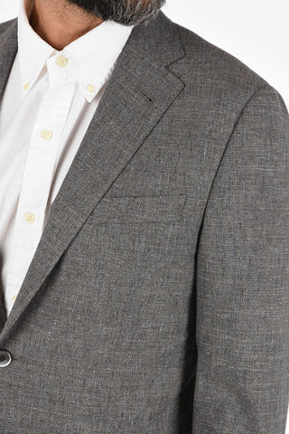 half lining side vents 2-button GATE blazer
